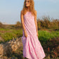 VESTIDO BOHO ROSA